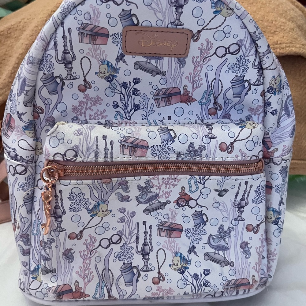 Little Mermaid Loungefly Backpack purse